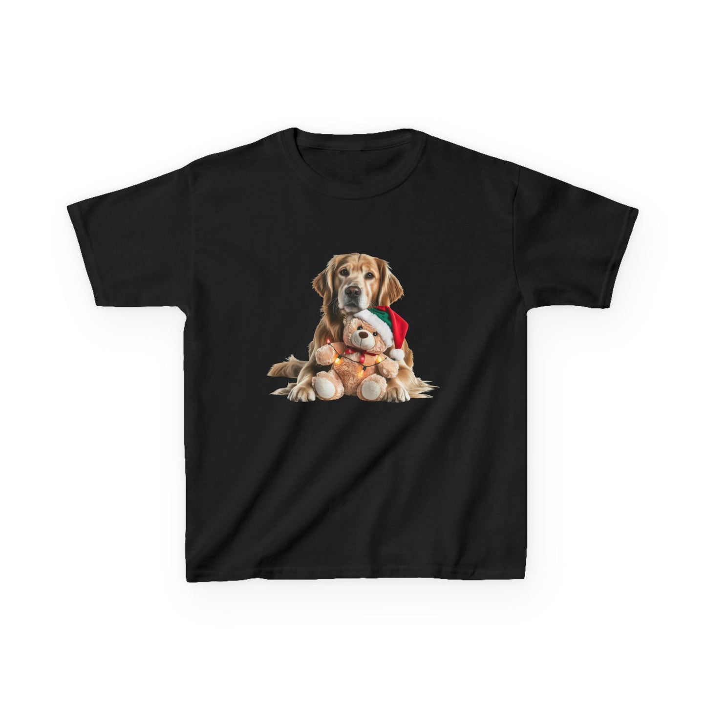 Kids Christmas Dog T-Shirt, Festive Dog Kids Christmas Tee, Cute Pet Lover Shirt, Holiday Apparel, Great Gift for Dog Owners