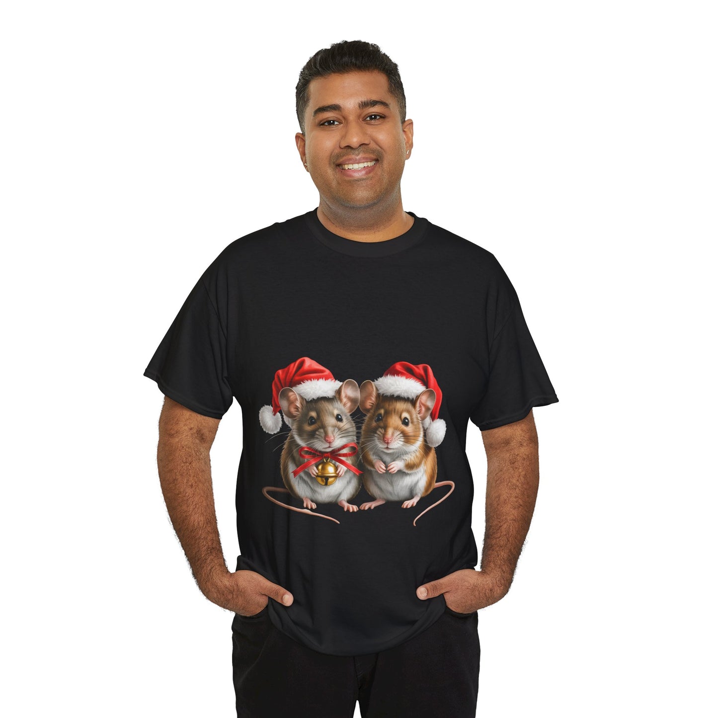 Christmas Mice T-Shirt – Holiday mice Lover Tee, Festive Small Animal Shirt, Cute Mouse Xmas Gift, Nature Lover Apparel, Holiday Pet Rodent Shirt for Mice Lovers