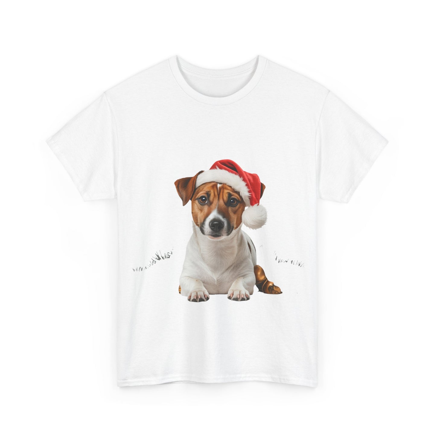 Jack Russell Christmas T-Shirt, Festive Jack Russell Dog Christmas Tee, Cute Pet Lover Shirt, Holiday Apparel, Great Gift for Dog Owners