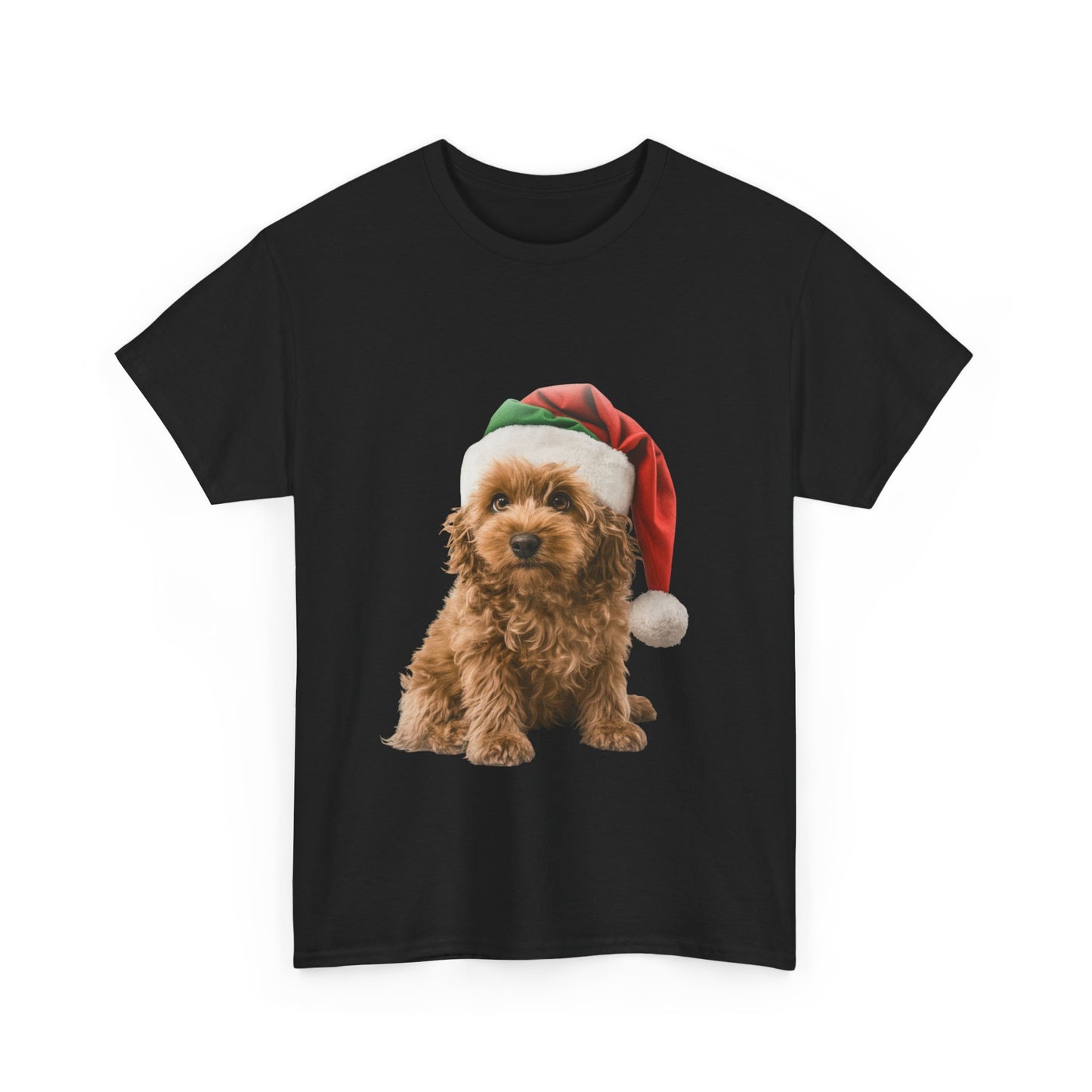 Tan Cavoodle dog Christmas! T-Shirt, Festive Cavoodle Christmas Tee, Cute Pet Lover Shirt, Holiday Apparel, Great Gift for Dog Owners, Preppy Style Top