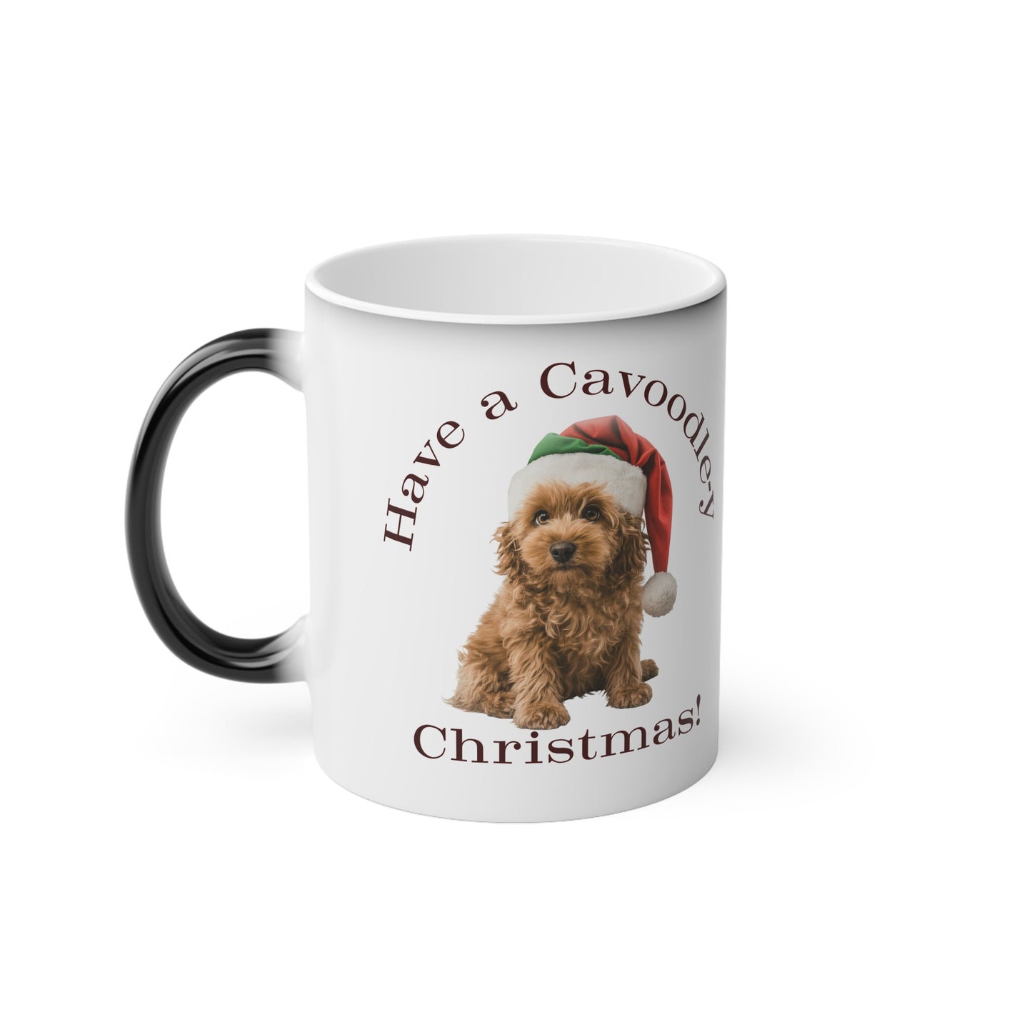 Tan Cavoodle Christmas Mug