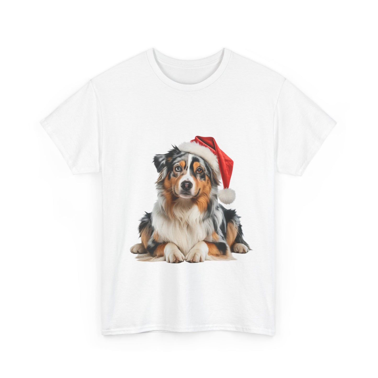 Australian Shepherd Christmas T-Shirt, Festive Aussie Shepherd Dog Christmas Tee, Cute Pet Lover Shirt, Holiday Apparel, Great Gift for Dog Owners