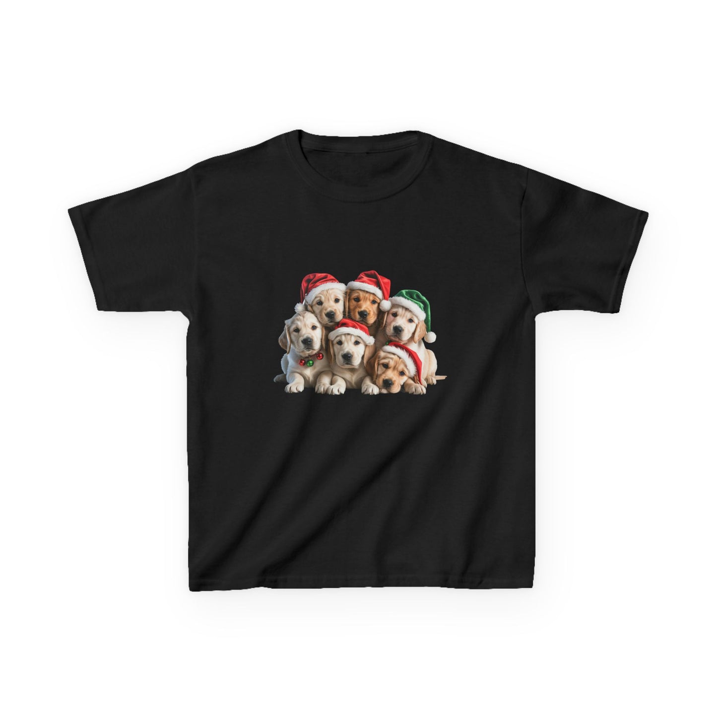 Kids Christmas Dog T-Shirt, Festive Dog Kids Christmas Tee, Cute Pet Lover Shirt, Holiday Apparel, Great Gift for Dog Owners