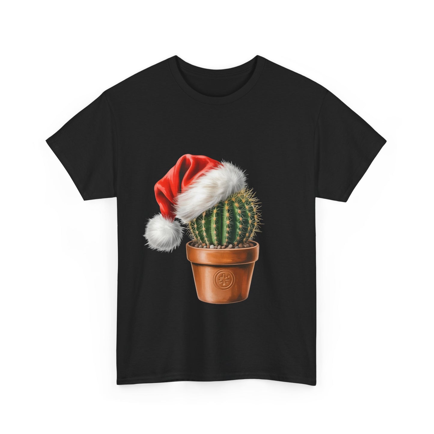 Cactus Christmas T-Shirt, Festive Cactus Graphic Tee, Holiday Shirt, Christmas Apparel, Gift for Cactus  Lovers, Cute Pet Tee, Comfortable Casual Wear