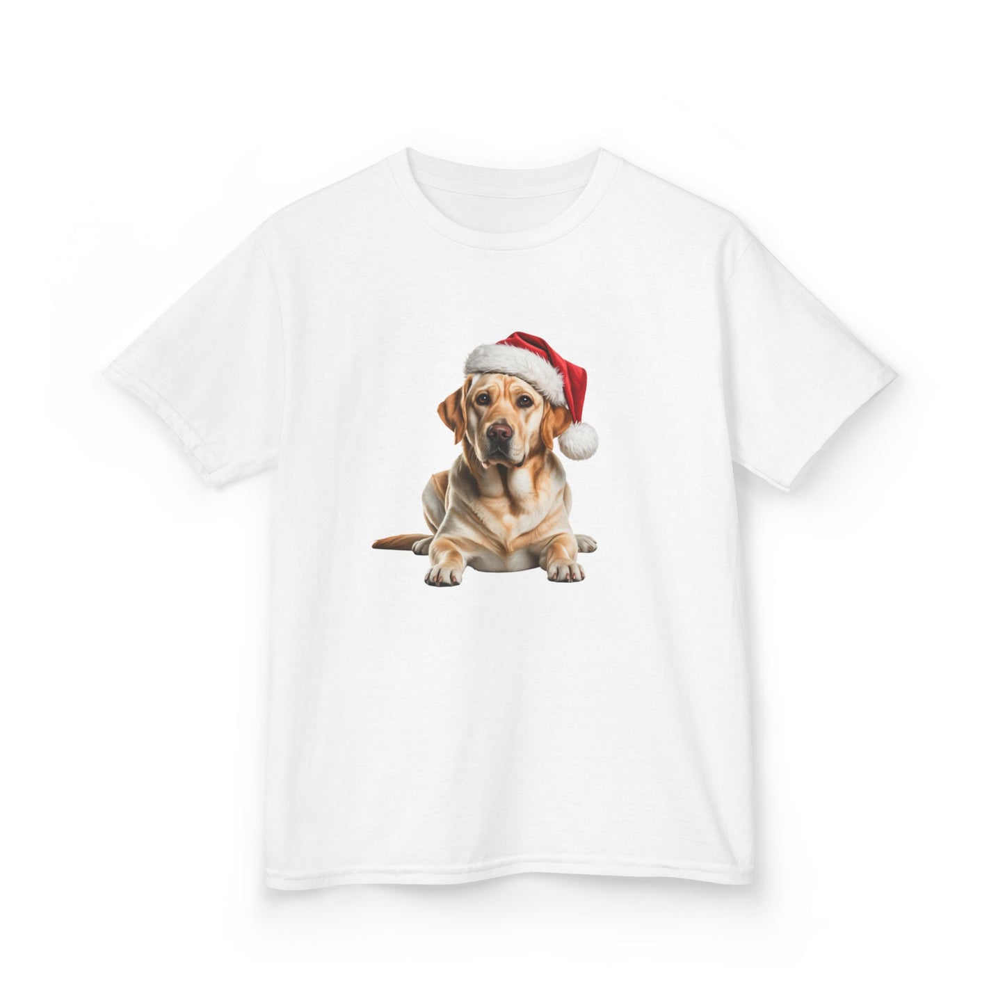 Kids Labrador Christmas Dog T-Shirt, Festive Labrador Dog Kids Christmas Tee, Cute Pet Lover Shirt, Holiday Apparel, Great Gift for Dog Owners