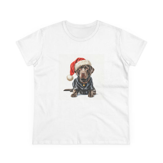 Furry & Bright, with my Labrador T-Shirt, Festive Dog Christmas Tee - Cute Pet Lover Gift, Holiday Apparel, Santa Dog Shirt, Gifts for Animal Lovers, Comfy Casual Wear