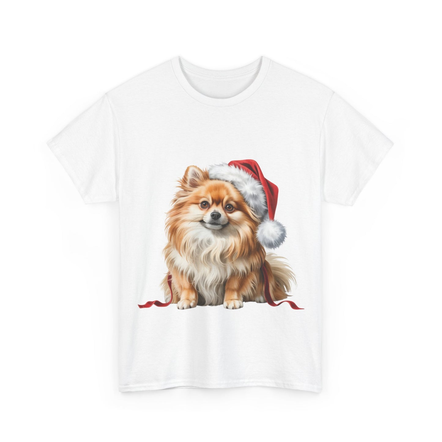 Pomeranian Christmas T–Shirt,  Pomeranian Holiday T-Shirt, Festive Pomeranian Dog Christmas Tee, Cute Pet Lover Shirt, Holiday Apparel, Great Gift for Dog Owners