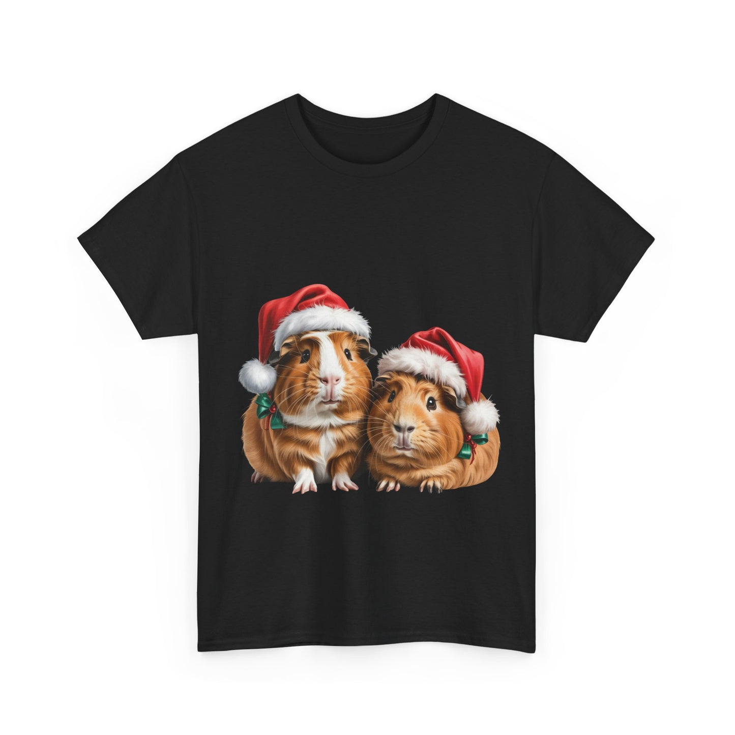 Guinea Pigs Christmas T-Shirt – Holiday Guinea Pigs Pet Lover Tee, Festive Small Animal Shirt, Cute Guinea Pig Xmas Gift, Adorable Pet Apparel, Holiday Rodent Shirt for Guinea Pig Lovers