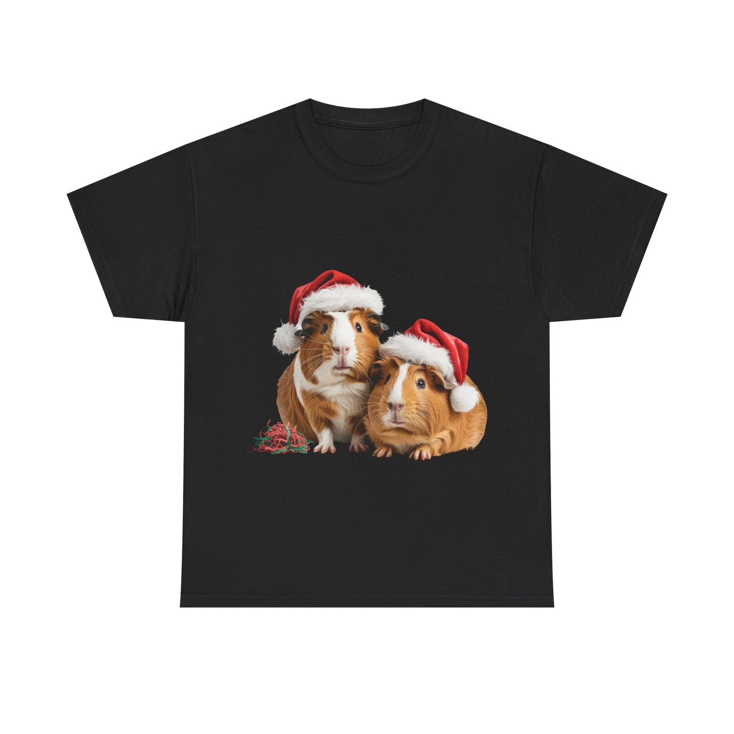 Christmas Guinea Pigs T-Shirt – Holiday Pet Lover Tee, Festive Small Animal Shirt, Cute Guinea Pig Xmas Gift, Adorable Pet Apparel, Holiday Rodent Shirt for Guinea Pig Lovers