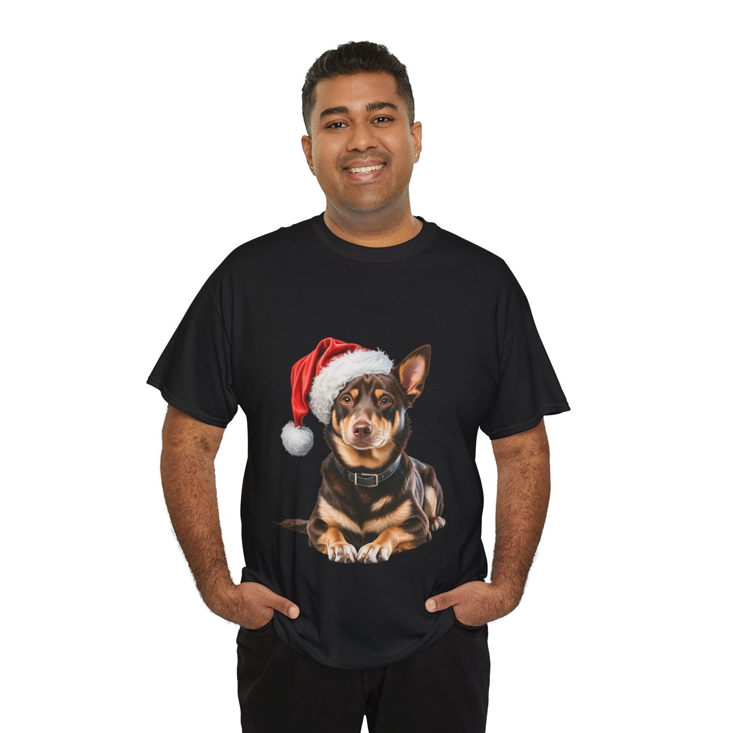 Kelpie Christmas T-Shirt, Festive Kelpie Dog Christmas Tee, Cute Pet Lover Shirt, Holiday Apparel, Great Gift for Dog Owners
