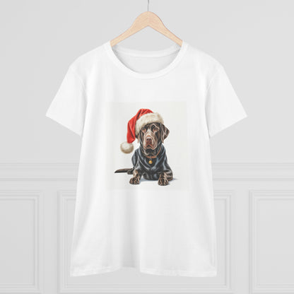 Furry & Bright, with my Labrador T-Shirt, Festive Dog Christmas Tee - Cute Pet Lover Gift, Holiday Apparel, Santa Dog Shirt, Gifts for Animal Lovers, Comfy Casual Wear