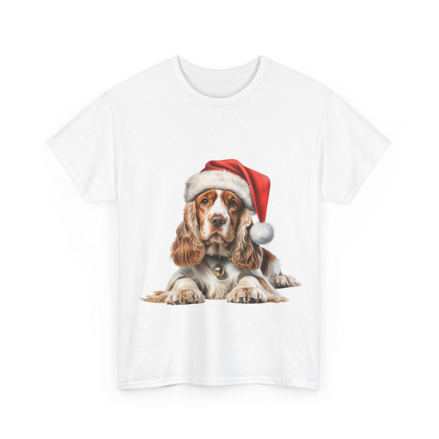 Cocker Spaniel Christmas T-Shirt, Festive Cocker Spaniel Dog Christmas Tee, Cute Pet Lover Shirt, Holiday Apparel, Great Gift for Dog Owners