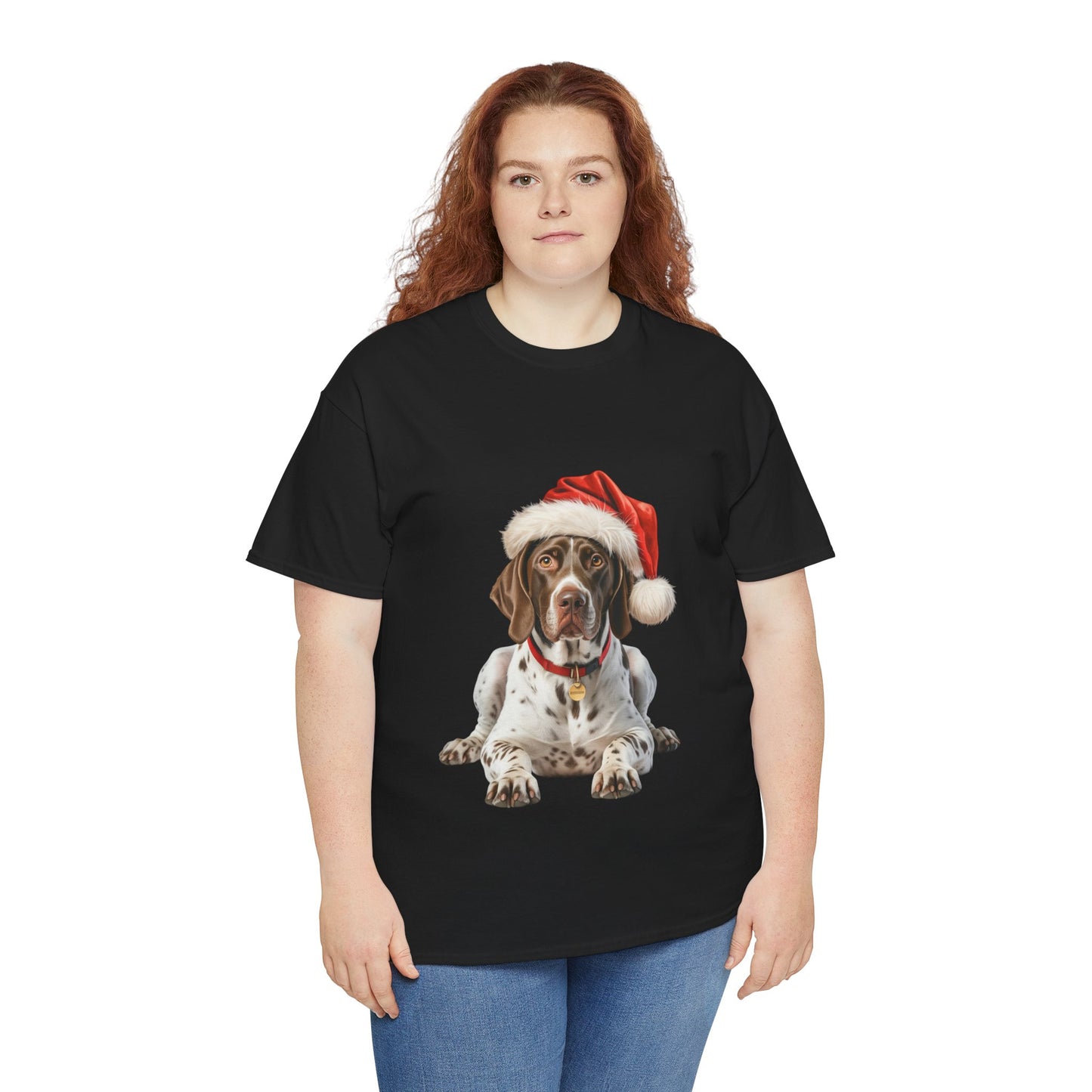 German Shorthair pointer Christmas T-Shirt, Festive German Shorthair pointer Dog Christmas Tee, Cute Pet Lover Shirt, Holiday Apparel, Great Gift for Dog Owners