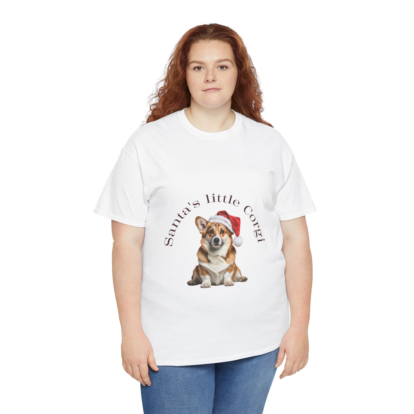 Santa's little Corgi T-Shirt, Festive Corgi Dog Christmas Tee, Cute Pet Lover Shirt, Holiday Apparel, Great Gift for Dog Owners