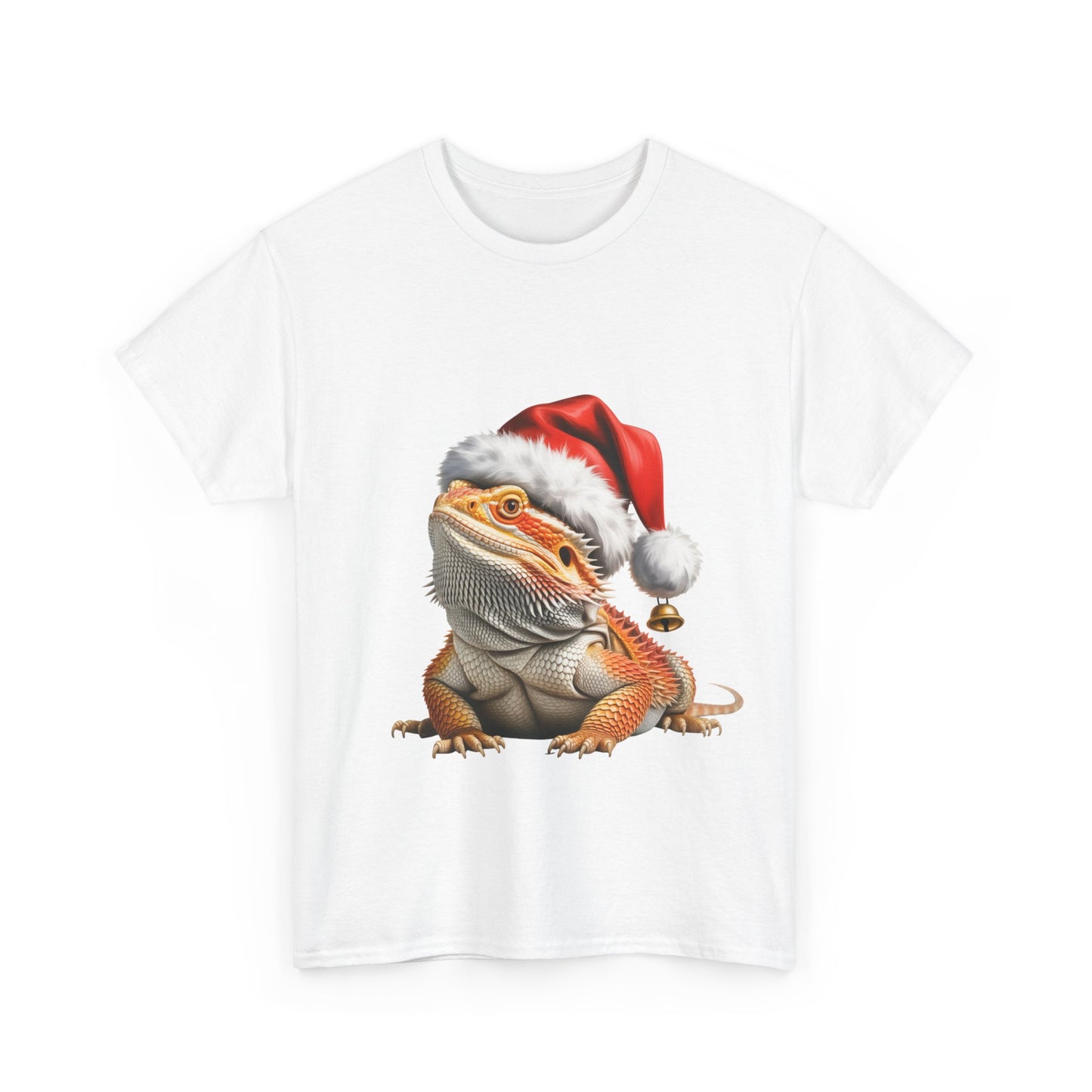 Bearded Dragon Christmas T-Shirt – Holiday Reptile Lover Tee, Festive Lizard Shirt, Cute Bearded Dragon Xmas Gift, Nature Lover Apparel, Holiday Exotic Pet Shirt for Bearded Dragon Lovers